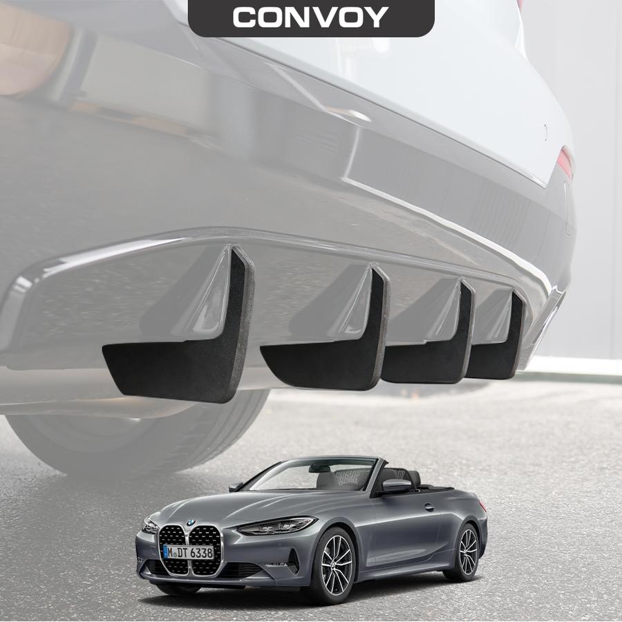 이엑스엘이디,BMW 4시리즈 컨버터블 420i G23 리어디퓨저 연장핀 연장킷 바디킷 튜닝