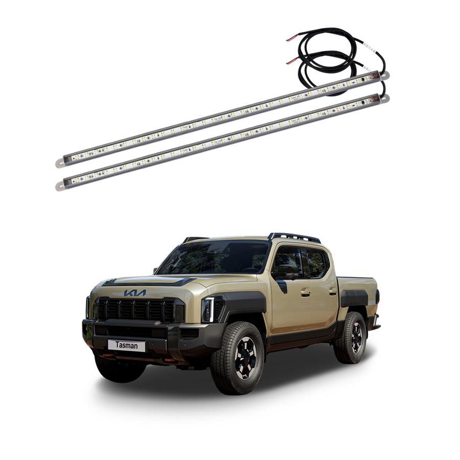 이엑스엘이디,기아 타스만 LED바 뒷바퀴 차폭 경광등 등화조명 12V 40cm(2개1세트)