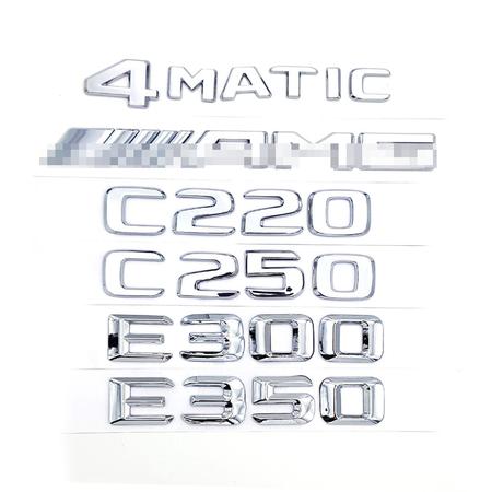 벤츠 AMG C220 C250 E300 스티커 뱃지 배지 / AMG