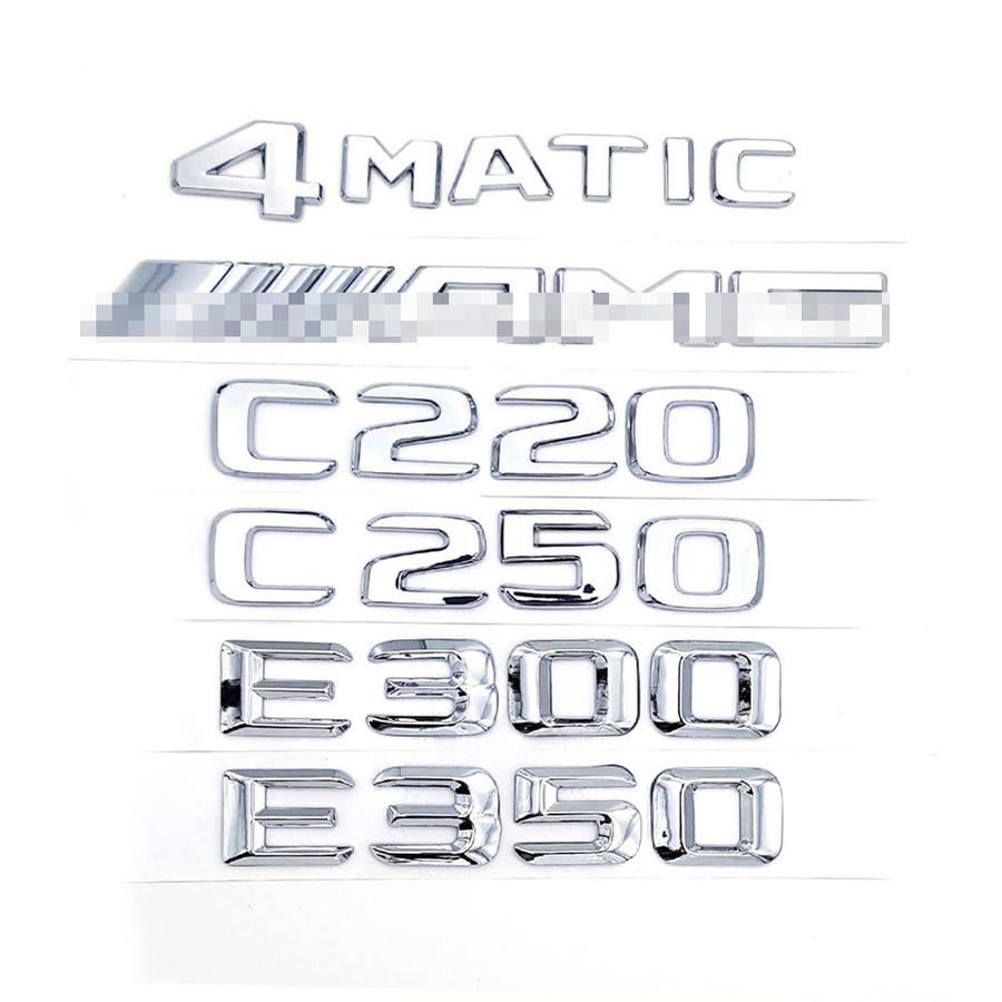 이엑스엘이디,벤츠 AMG C220 C250 E300 스티커 뱃지 배지 / AMG