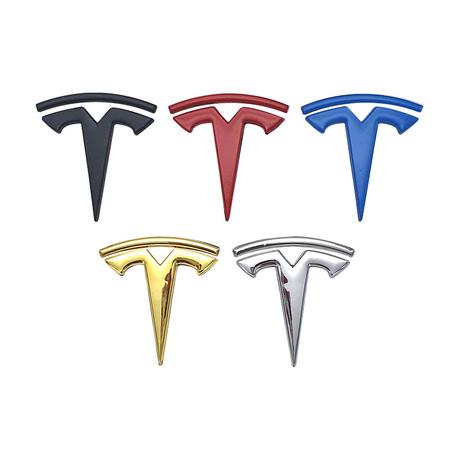 TESLA 테슬라 로고 엠블럼 스티커
