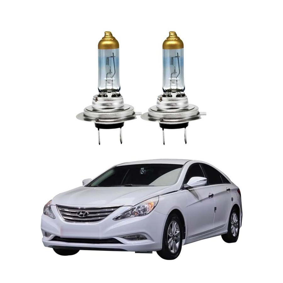 이엑스엘이디,YF쏘나타 (2009-2014년) 국산 E1인증 H7 전조등 라이트 전구/2개1세트