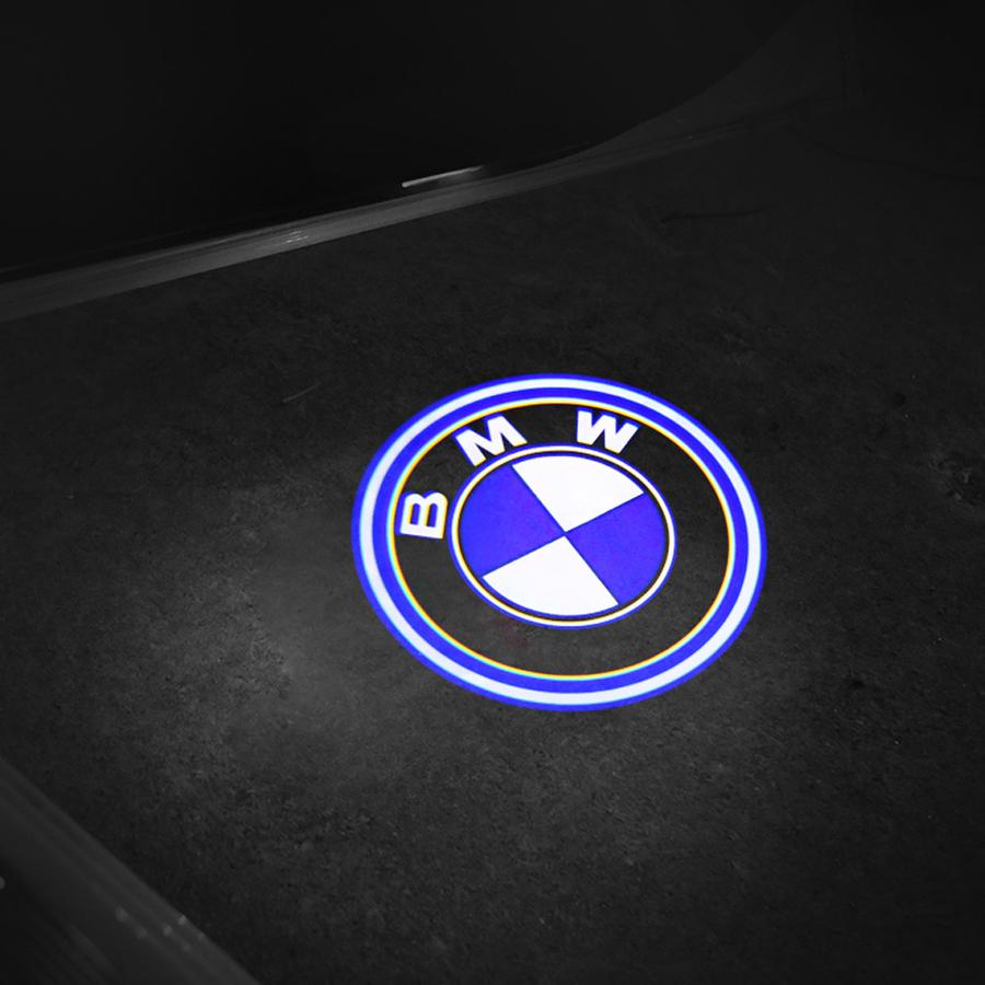 이엑스엘이디,BMW 로고 LED 도어라이트 3D유리가공 G30 F10